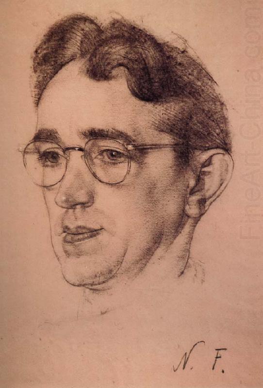 Portrait of man, Nikolay Fechin